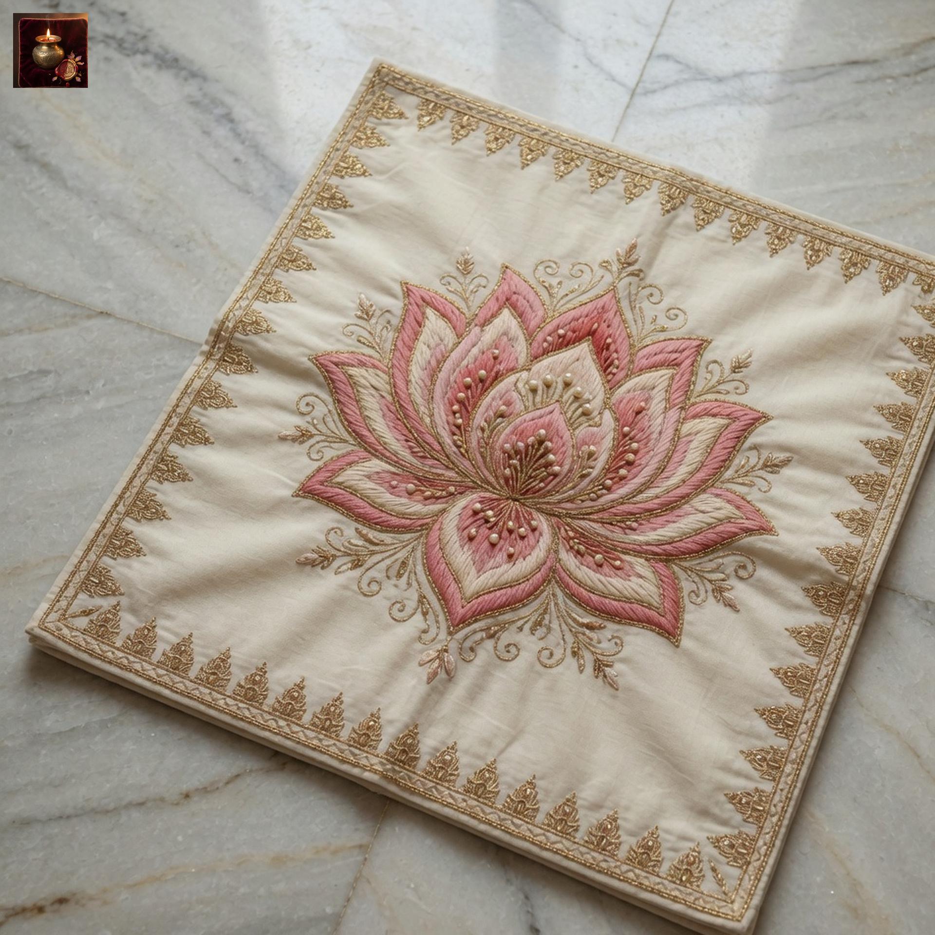 Tathaastu Lotus Ivory Aasan