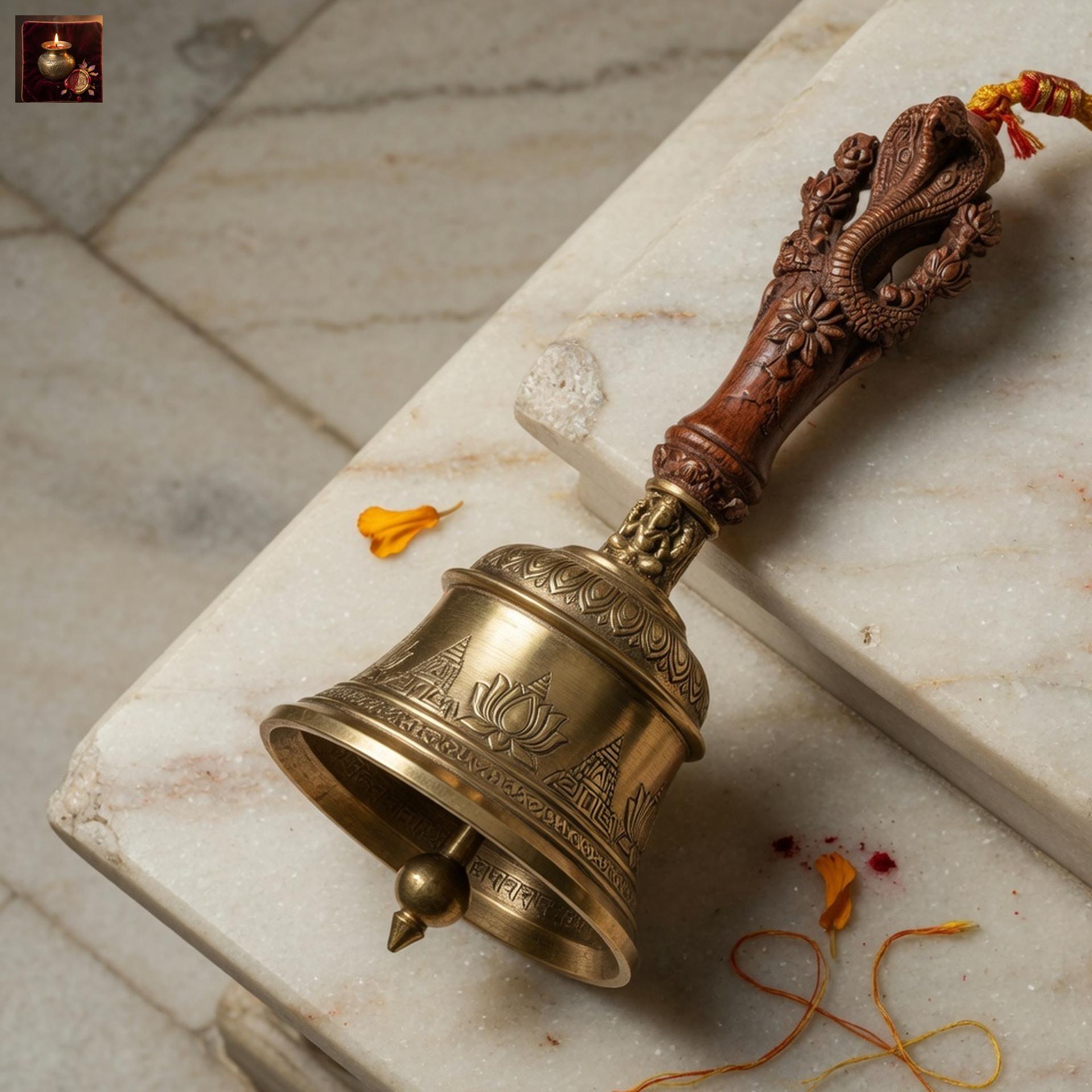 Tathaastu Brass Pooja Bell