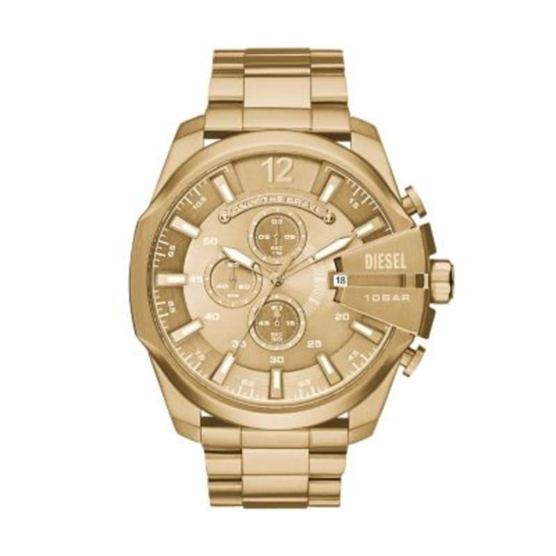 Diesel Mega Chief Gold Chronograph Watch DZ4360