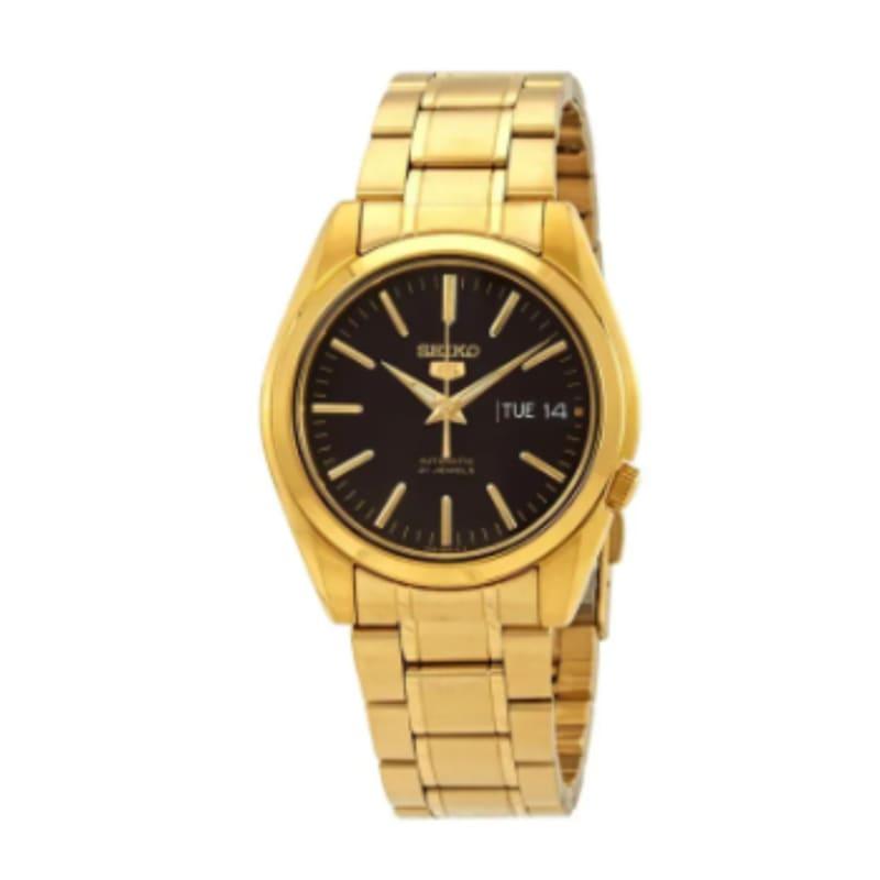 Seiko 5 Automatic Gold Watch SNKL50J1