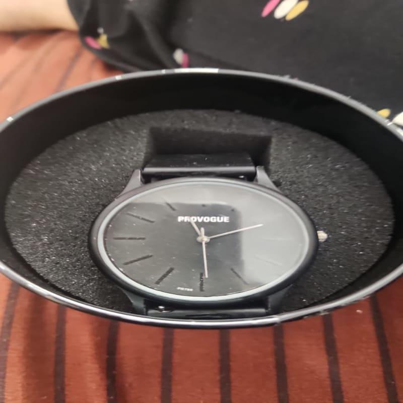 Provogue All-Black Analog Watch PR785