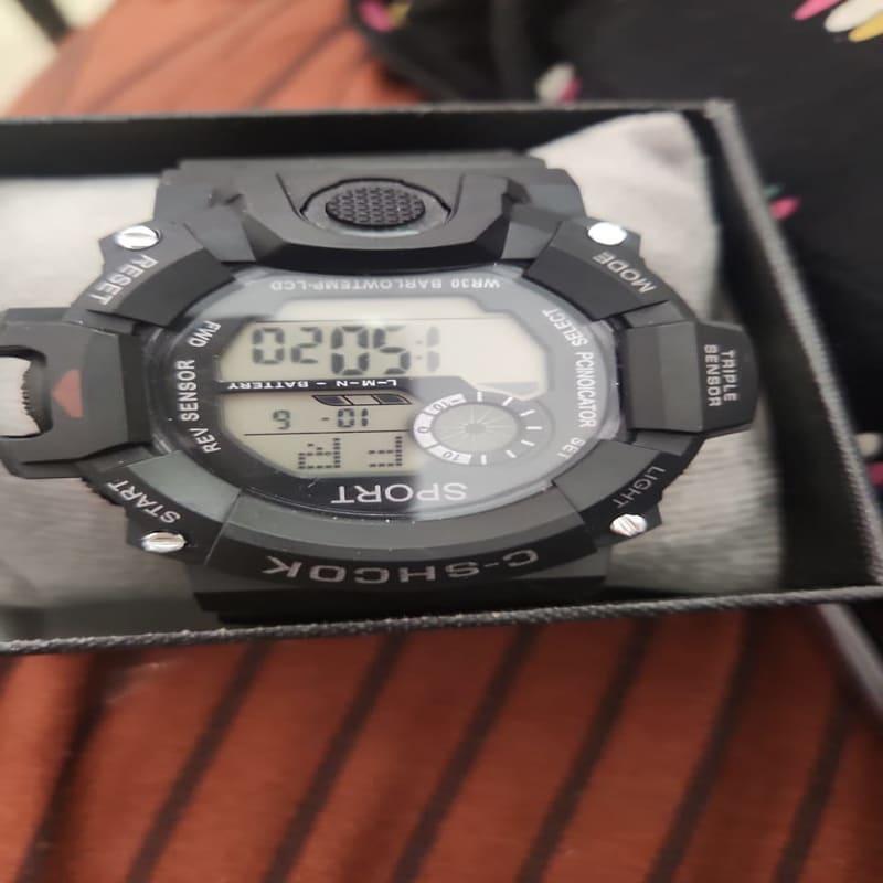 C-Shock All-Black Digital Sports Watch